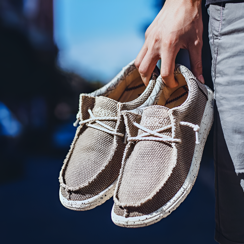 Męskie lekkie buty slip-on na co dzień